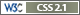 WC3 CSS 2.1 Compliant